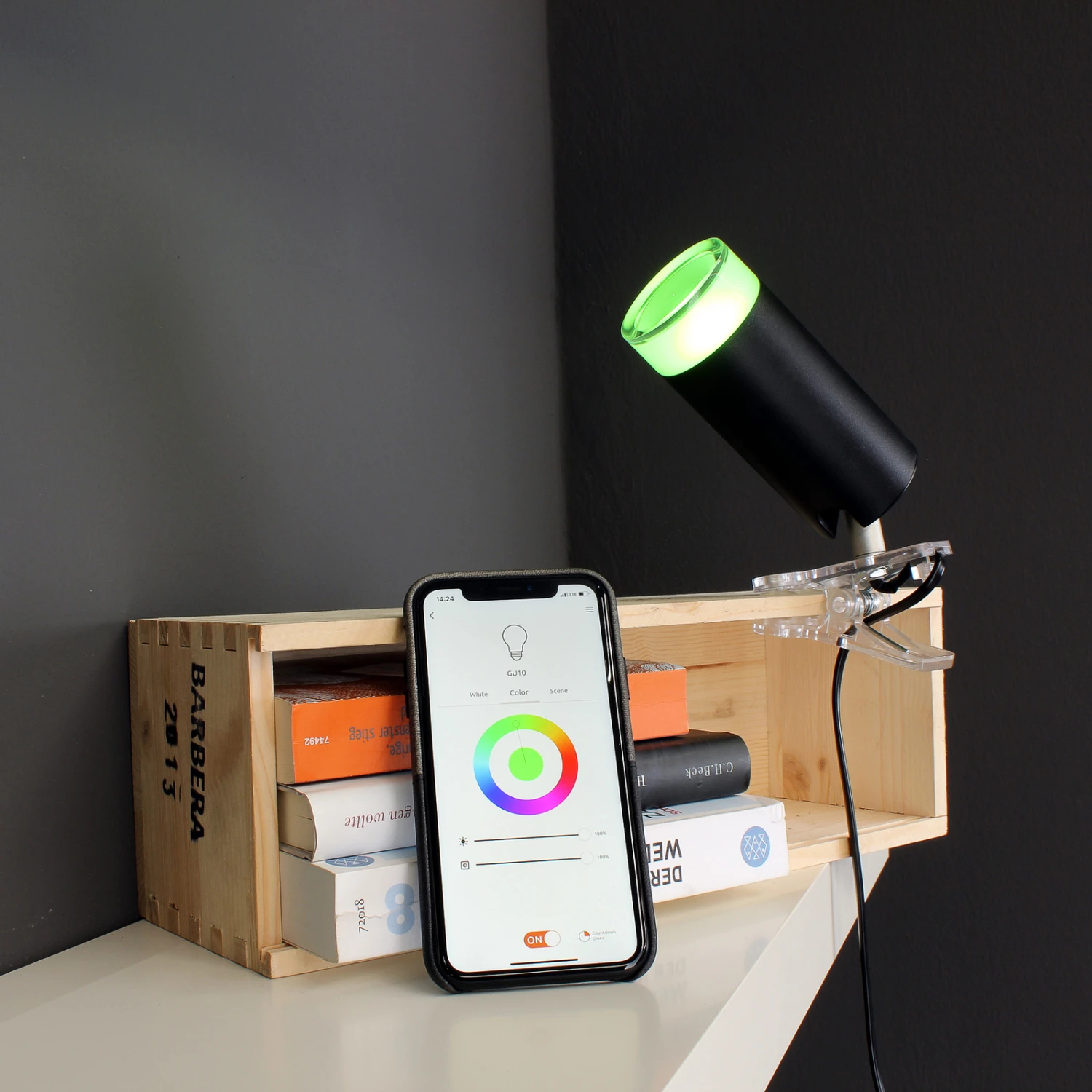 LED-Spot Klipa Mit RGBW-Farbwechsel, Schwarz 8 LED-Spot Klipa Mit RGBW-Farbwechsel, Schwarz – Bild 8