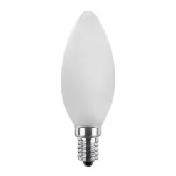 SEGULA LED-Kerzenlampe 24V E14 3W 927 Matt Dimmbar