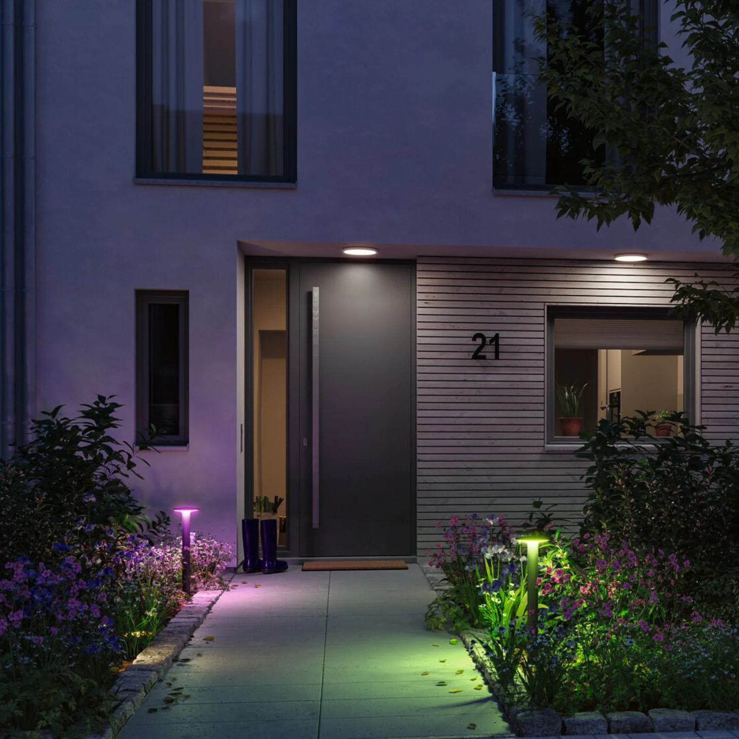 Paulmann Plate LED-Wegelampe ZigBee RGBW 6 Paulmann Plate LED-Wegelampe ZigBee RGBW – Bild 6