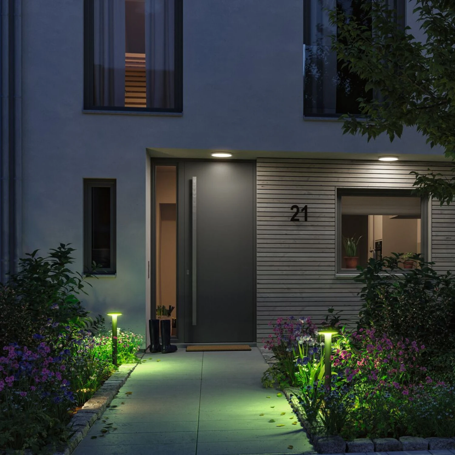 Paulmann Plate LED-Wegelampe ZigBee RGBW 7 Paulmann Plate LED-Wegelampe ZigBee RGBW – Bild 7