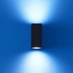 WiZ LED-Wandleuchte Up&Down, Schwarz