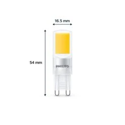 Philips LED-Lampe G9 3,2W 400lm 2.700K Klar 6er -Lampen Welt 10004541 2