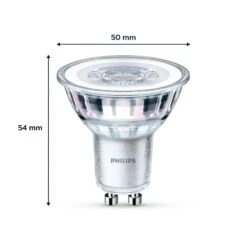Philips LED-Lampe GU10 4,6W 355lm 827 Klar 36° 6er -Lampen Welt 10004573 2