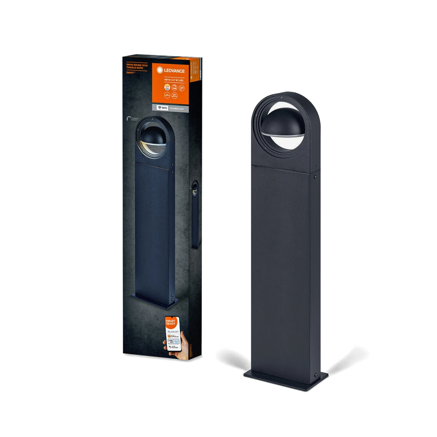 LEDVANCE SMART+ WiFi Swing Round LED-Wegeleuchte 4 LEDVANCE SMART+ WiFi Swing Round LED-Wegeleuchte – Bild 4