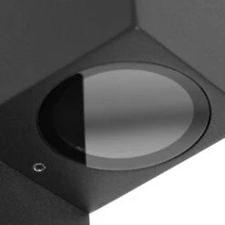 Prios Tetje Außenwandleuchte Schwarz Eckig Sensor -Lampen Welt 10004870 5