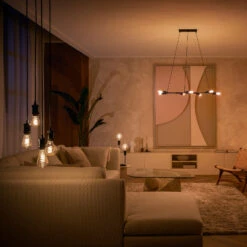 Philips Hue White E27 7W Filament ST72 550lm 10 Philips Hue White E27 7W Filament ST72 550lm -Lampen Welt 10005174 3