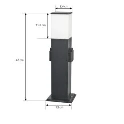 Prios Ayanis Sockellampe Mit 2 Steckdosen -Lampen Welt 10008295 3