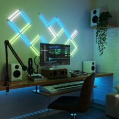 Nanoleaf Lines Squared Erweiterung, 3 Lichtleisten -Lampen Welt 10009572 4