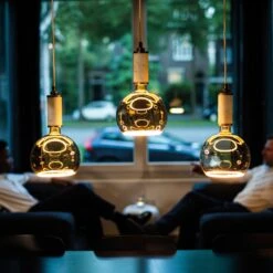 SEGULA LED-Floating-Globelampe G125 E27 4,5W Klar -Lampen Welt 10010475 5