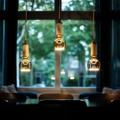 SEGULA LED-Floating-Globelampe G125 E27 4,5W Klar -Lampen Welt 10010475 6