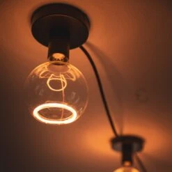 SEGULA LED-Floating-Globelampe G125 E27 4,5W Klar -Lampen Welt 10010475 7