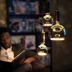 SEGULA LED-Floating-Globelampe G150 E27 4,5W Klar -Lampen Welt 10010476 6