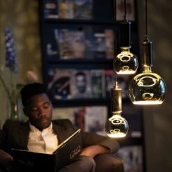 SEGULA LED-Floating-Globelampe G150 E27 4,5W Klar -Lampen Welt 10010476 7