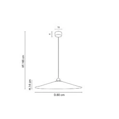 MARKET SET Sonia Laudet Pendel 80cm Malachit Nacht -Lampen Welt 10010830 2