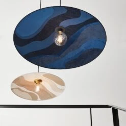 MARKET SET Sonia Laudet Pendel 80cm Malachit Nacht -Lampen Welt 10010830 3