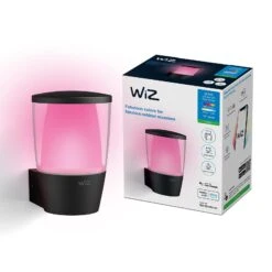 WiZ LED-Außenwandleuchte Elpas RGBW, Schwarz -Lampen Welt 10010864 4