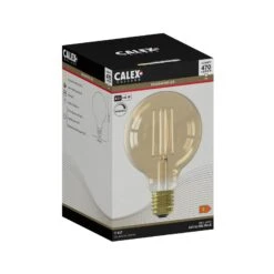 Calex E27 G95 4,5W LED-Filament Gold 821 Dimmbar -Lampen Welt 10010970 2