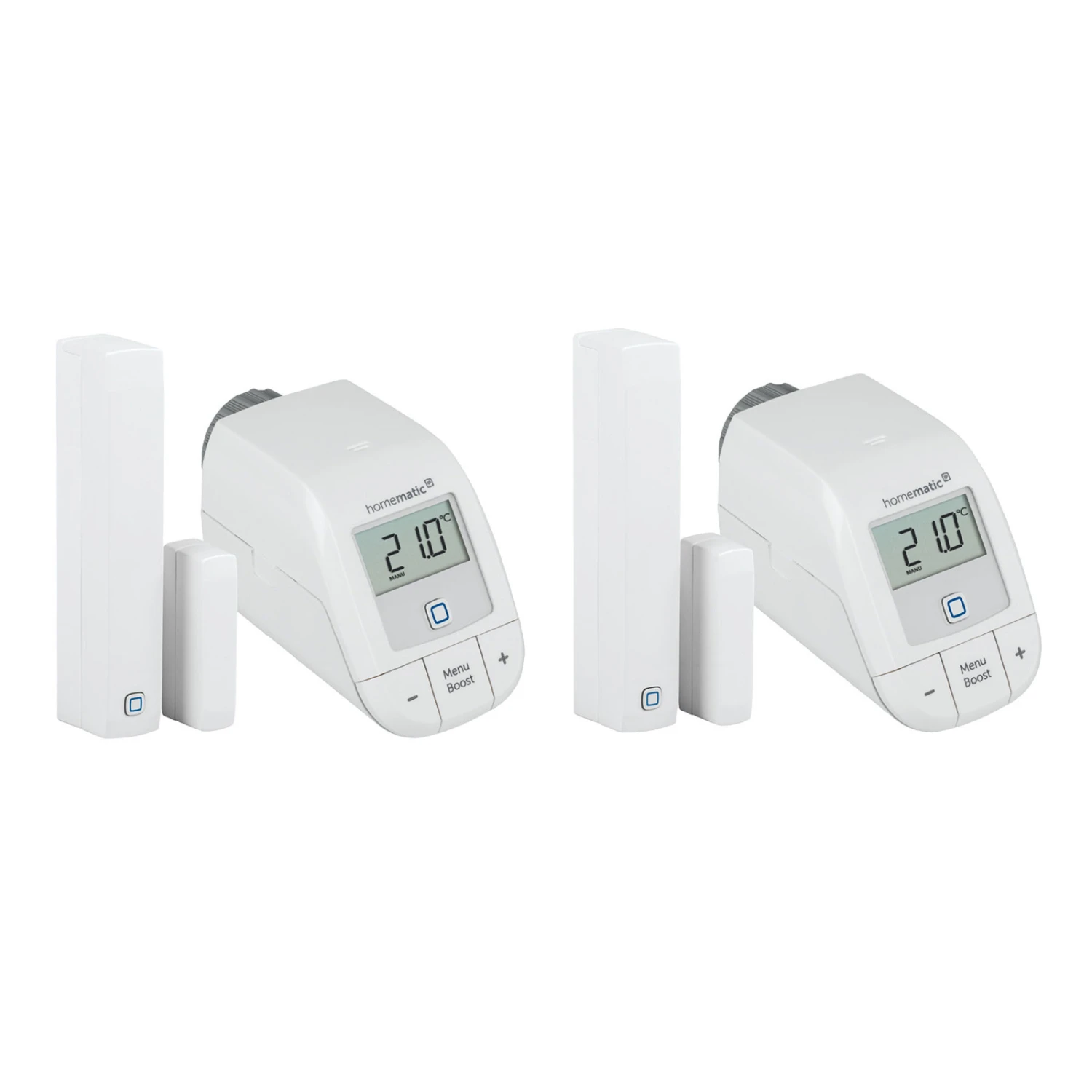 Homematic IP Bundle Heizen 2x Thermostat 2x Sensor 1 Homematic IP Bundle Heizen 2x Thermostat 2x Sensor