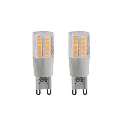 Arcchio LED-Stiftsockellampe G9 4,5W 2.700K 2er