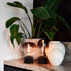 Calex Boden LED-Globe E27 5W Filament Dimmbar Grau -Lampen Welt 10011146 2