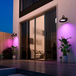 Calex Smart Outdoor Classic Wandleuchte, CCT, RGB -Lampen Welt 10011413 3