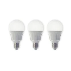 E27 8,5W 830 LED-Lampe Warmweiß 3er-Set