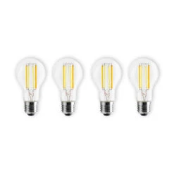 LED-Lampe E27 7W Filament Dimmbar CCT Tuya 4er-Set