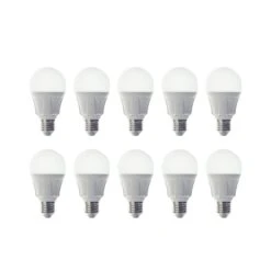 LED-Lampe In Glühlampenform E27 8,5W 830 10er-Set