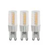 Arcchio LED-Stiftsockellampe G9 3,5W 830 3er-Set -Lampen Welt 10011900
