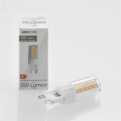 Arcchio LED-Stiftsockellampe G9 3,5W 830 4er-Set -Lampen Welt 10011901 5