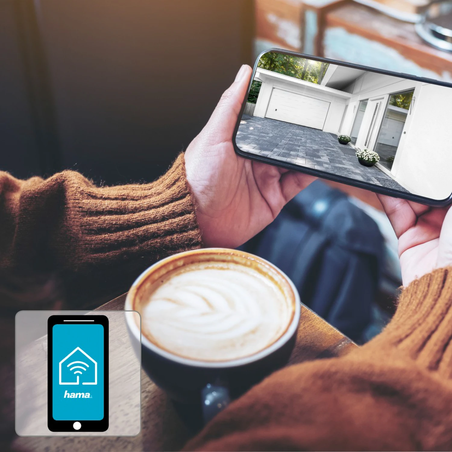 Hama WLAN Außenkamera, 2-Wege-Audio Sensor Schwarz 5 Hama WLAN Außenkamera, 2-Wege-Audio Sensor Schwarz – Bild 5