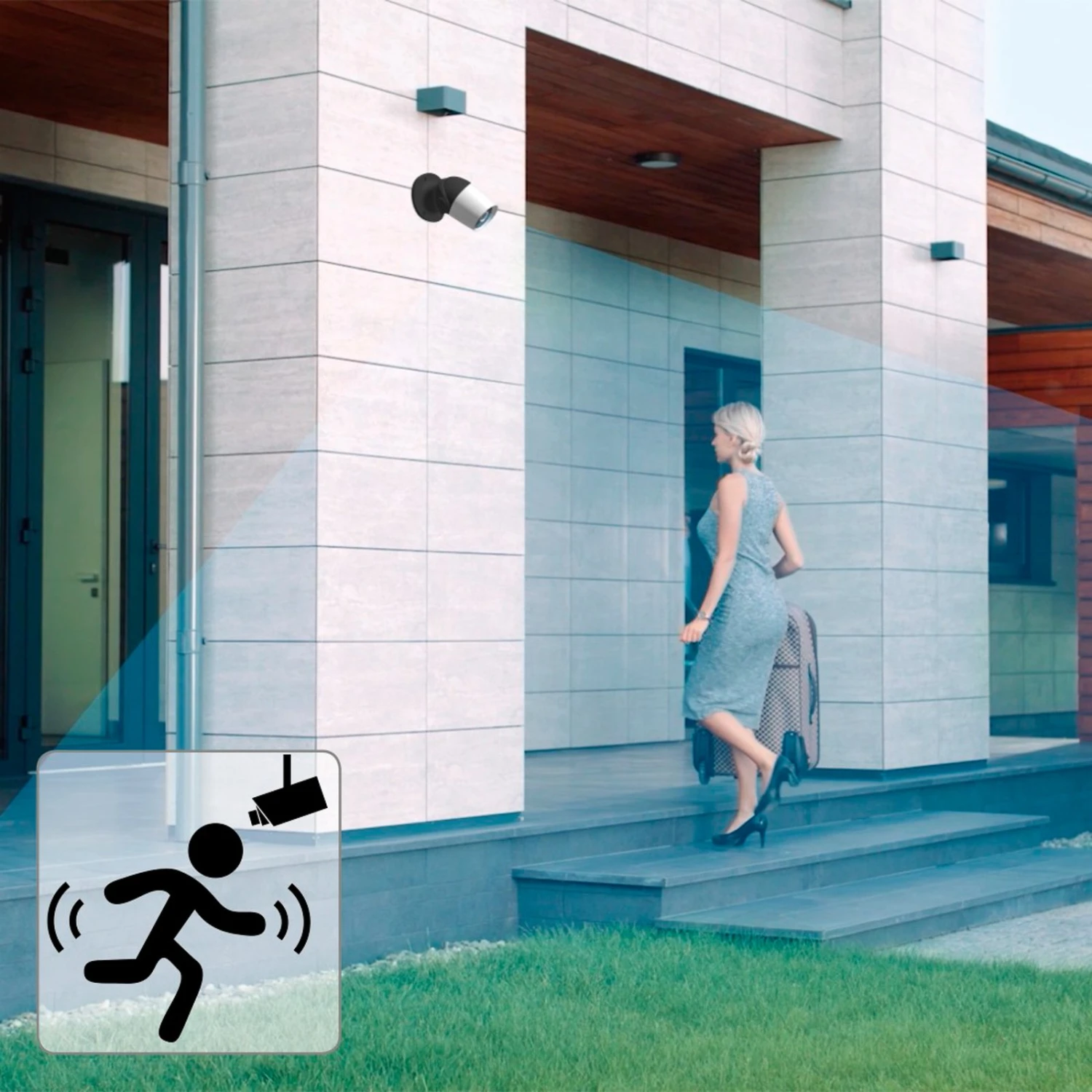 Hama WLAN Außenkamera, 2-Wege-Audio Sensor Schwarz 7 Hama WLAN Außenkamera, 2-Wege-Audio Sensor Schwarz – Bild 7