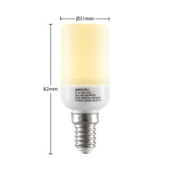 Arcchio LED-Röhrenlampe E14 3W 3.000K 4er-Set -Lampen Welt 10012178 2