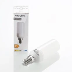 Arcchio LED-Röhrenlampe E14 4,5W 3.000K 3er-Set -Lampen Welt 10012180 7