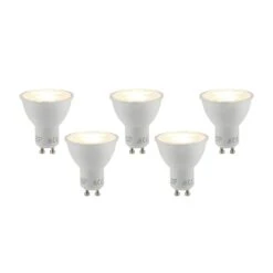 LED-Reflektor GU10 7W 3.000K 120° 5er-Set