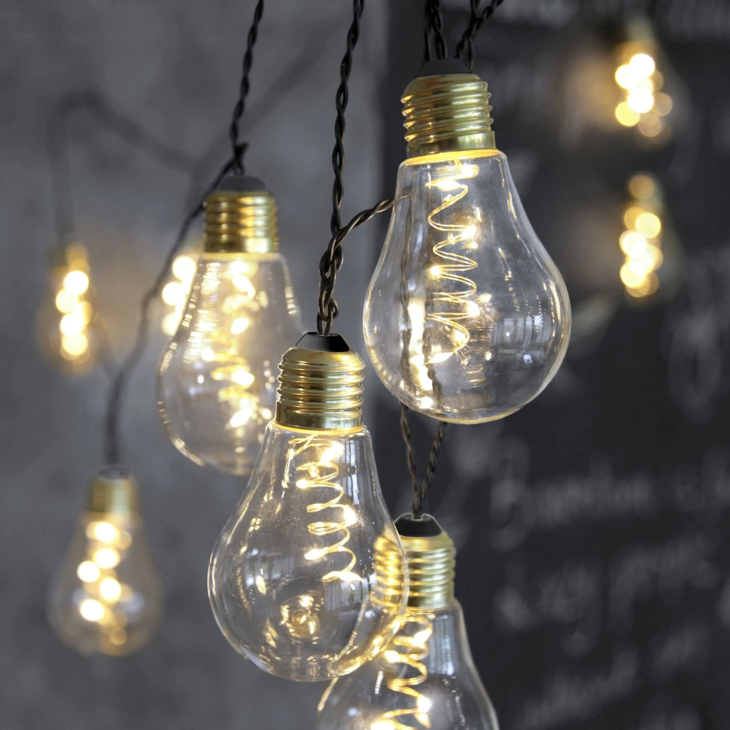 LED-Lichterkette Glow, Glas, Klar 1 LED-Lichterkette Glow, Glas, Klar