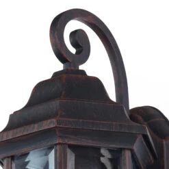 Lindby Daaje Außenwandlampe Laterne Aluminium Glas 6 Lindby Daaje Außenwandlampe Laterne Aluminium Glas -Lampen Welt 10012817 2