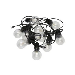 PR Home Glow LED-Außenlichterkette, Schwarz 5 PR Home Glow LED-Außenlichterkette, Schwarz -Lampen Welt 10013114 2