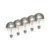 Lucande E27 3,8W Kopfspiegellampe G95 927 Silber, 5er-Set -Lampen Welt 10013197