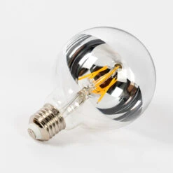 Lucande E27 3,8W Kopfspiegellampe G95 927 Silber, 5er-Set -Lampen Welt 10013197 5