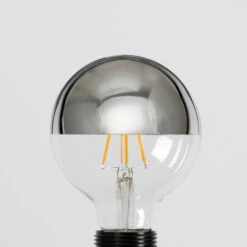 Lucande E27 3,8W Kopfspiegellampe G95 927 Silber, 5er-Set -Lampen Welt 10013197 7