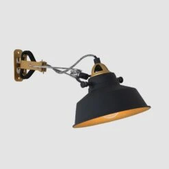 Wandleuchte Nové Mit Stecker, Schwarz -Lampen Welt 10013751 3