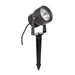 Lucande LED-Außenstrahler Irina In Dunkelgrau, 3er-Set -Lampen Welt 10013775 5