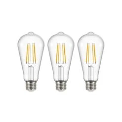 Arcchio LED-Lampe Klar E27 3,8W 2700K 806lm 3er