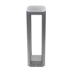 LED-Sockelleuchte Rubkat, Grau, Höhe 50 Cm -Lampen Welt 10014315 2