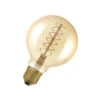 OSRAM Vintage 1906 E27 7W LED G95 822 Gold Dim -Lampen Welt 10014340