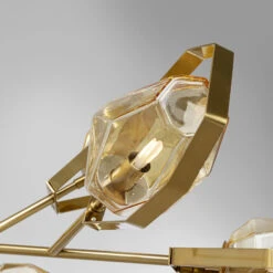 KARE Diamond Fever Ufo Hängelampe 9fl. Messing -Lampen Welt 10014470 4