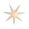 Papierstern Dot Mit Lochmuster, Weiß Ø 70 Cm -Lampen Welt 10014521