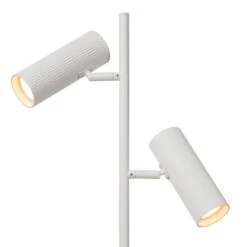 Stehlampe Clubs, Kopf Dreh- Und Schwenkbar, Weiß 8 Stehlampe Clubs, Kopf Dreh- Und Schwenkbar, Weiß -Lampen Welt 10014841 3