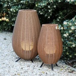 LED-Außentischleuchte Colin, Akku, 36 Cm, Natur 10 LED-Außentischleuchte Colin, Akku, 36 Cm, Natur -Lampen Welt 10015451 4